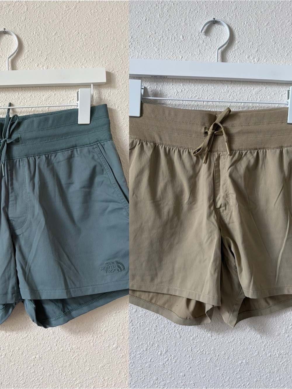 The North Face Aphrodite Motion Short Blue Beige Outdoor Gorpcore Activewear